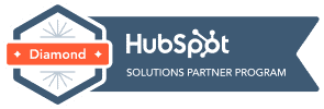HubSpot Diamond Partner badge for marketing excellence and expertise.
